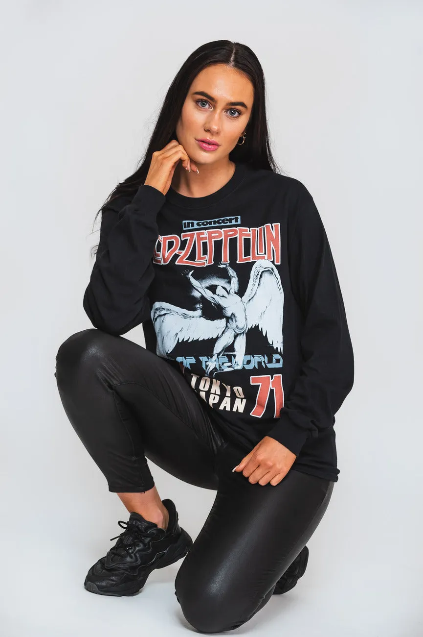 Led Zeppelin Japanese Icarus Long Sleeve sold by Paradiso Clothing product image thumbnail 5