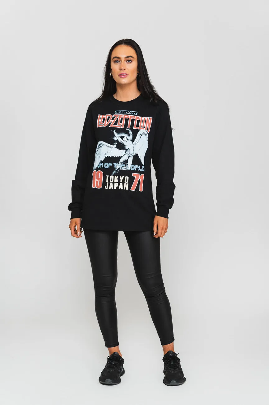 Led Zeppelin Japanese Icarus Long Sleeve sold by Paradiso Clothing product image thumbnail 2