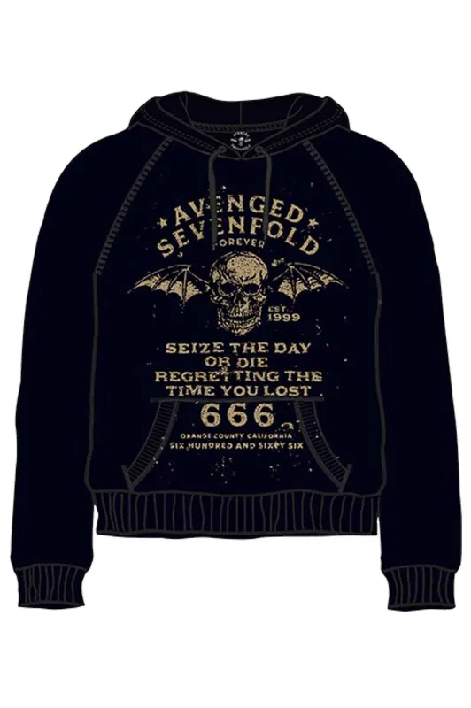 Avenged Sevenfold Seize the Day Hoodie sold by Paradiso Clothing