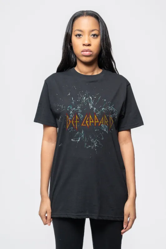 Def Leppard Shatter T Shirt made by Paradiso Clothing