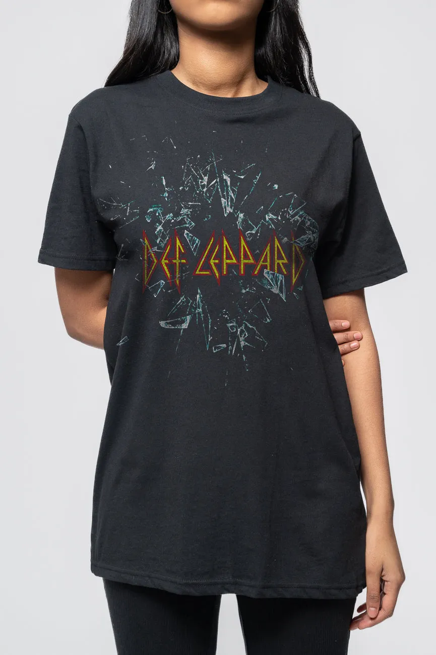 Def Leppard Shatter T Shirt sold by Paradiso Clothing product image thumbnail 3