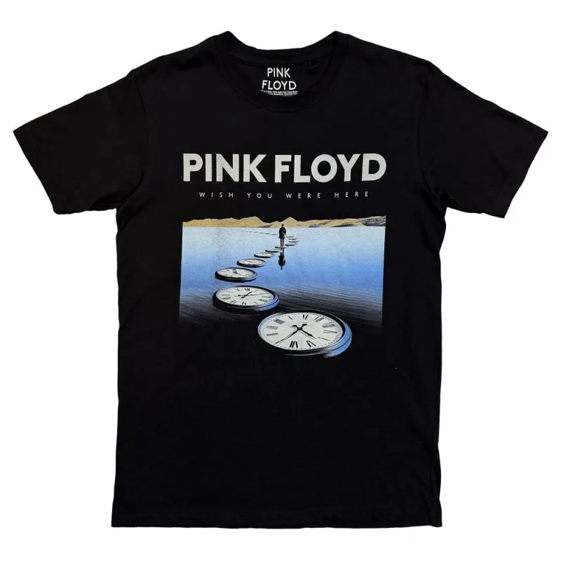Pink Floyd Wish You Were Here Clocks T Shirt sold by Paradiso Clothing