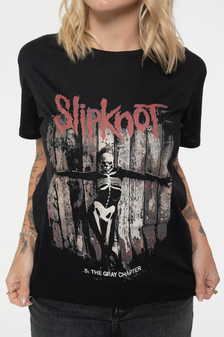 Slipknot The Gray Chapter Skinny Fit T Shirt sold by Paradiso Clothing product image thumbnail 3