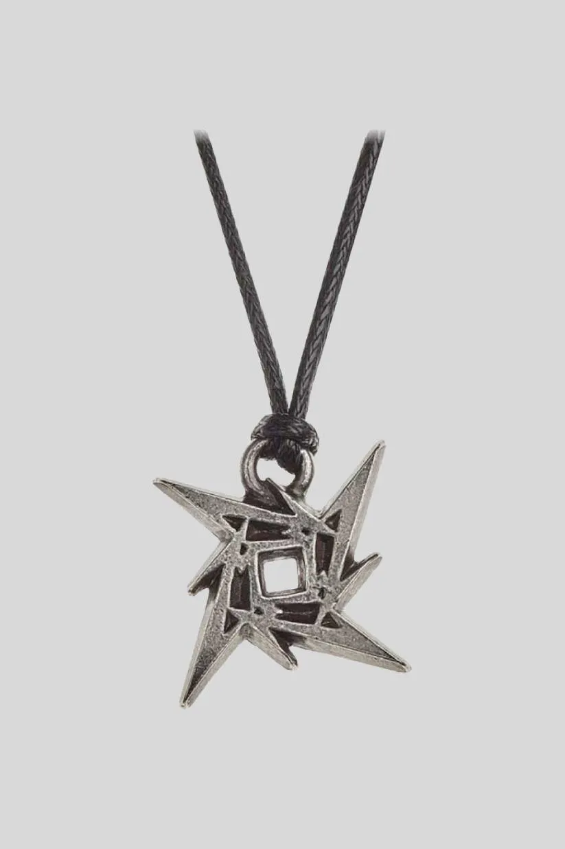 Metallica Ninja Star Necklace sold by Paradiso Clothing