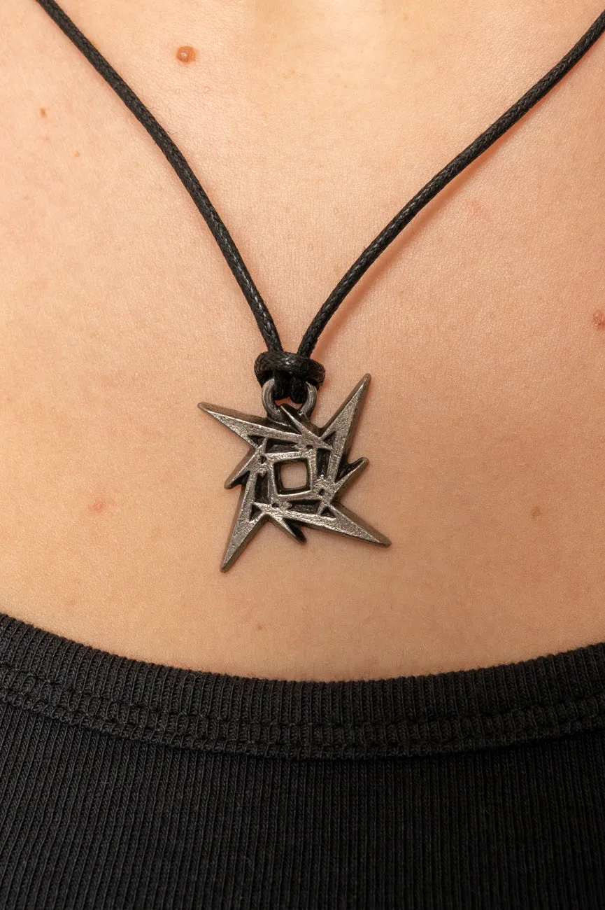 Metallica Ninja Star Necklace sold by Paradiso Clothing product image thumbnail 2
