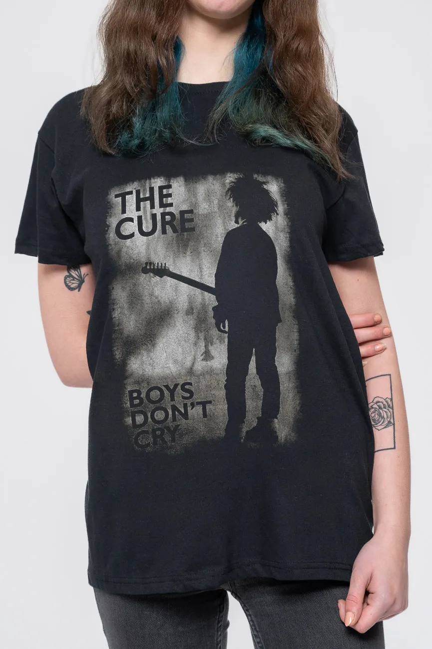 The Cure Boys Don't Cry Black & White T Shirt sold by Paradiso Clothing product image thumbnail 3