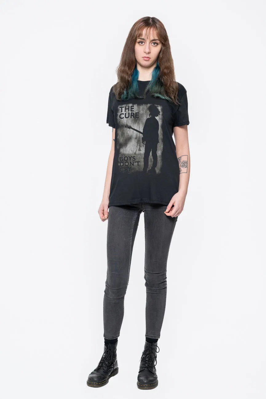 The Cure Boys Don't Cry Black & White T Shirt sold by Paradiso Clothing product image thumbnail 2