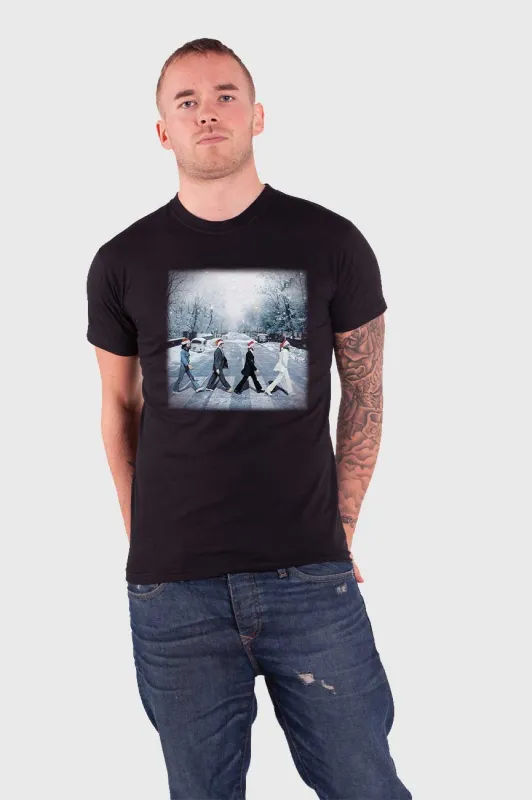The Beatles Abbey Christmas Tee made by The Beatles