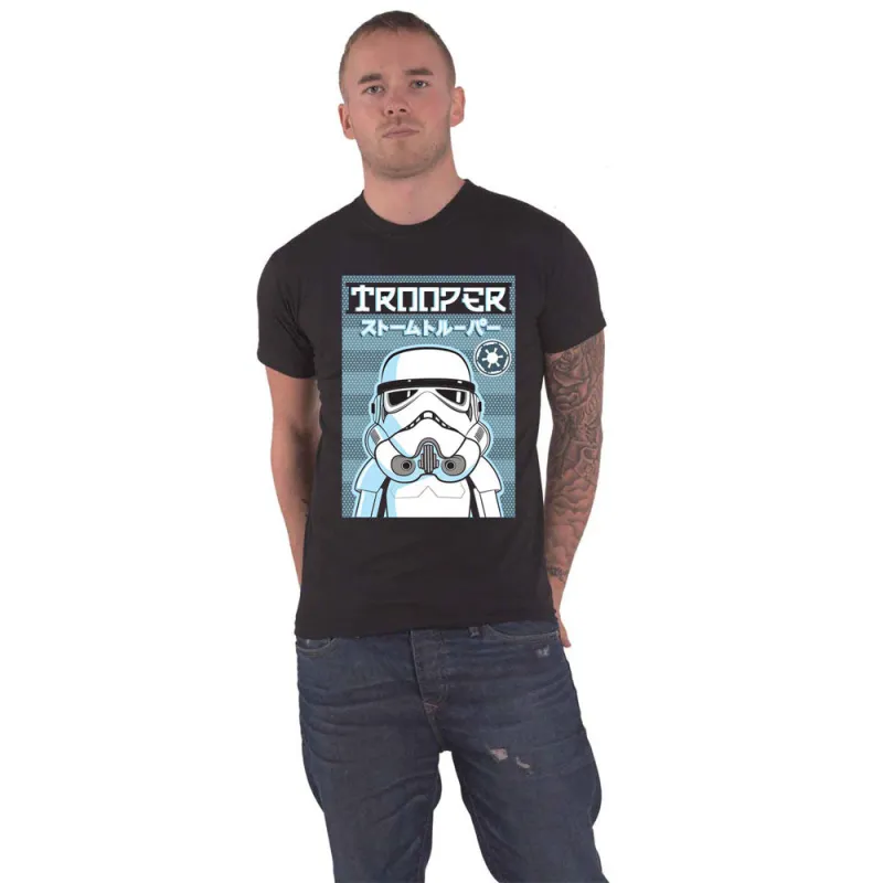 Star Wars Trooper Japanese Logo T Shirt made by Star Wars
