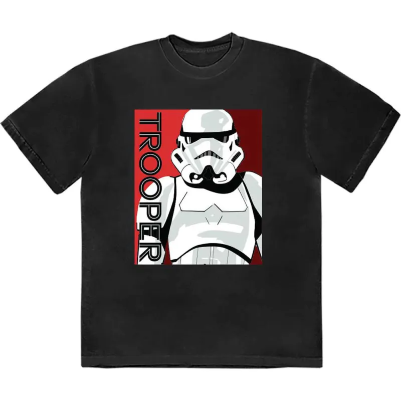 Star Wars Trooper Card T Shirt sold by Paradiso Clothing