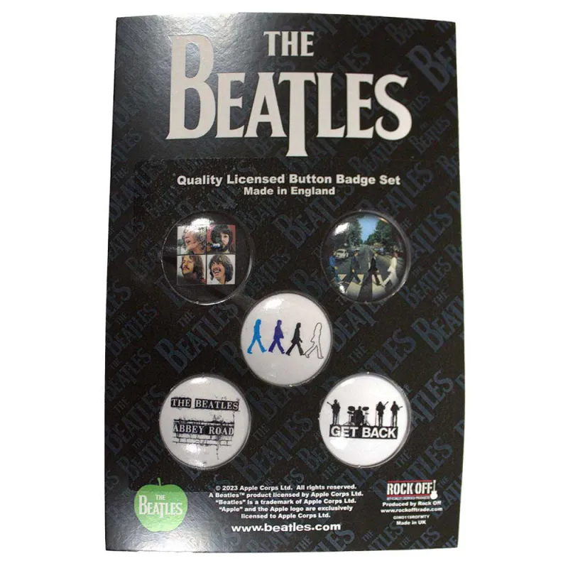 The Beatles 1969-1970 Button Badge Pack made by The Beatles