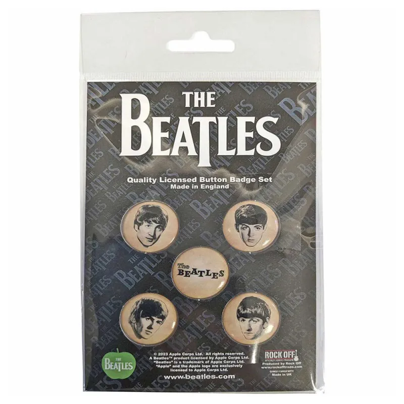 The Beatles She Loves You Vintage Button Badge Pack made by The Beatles