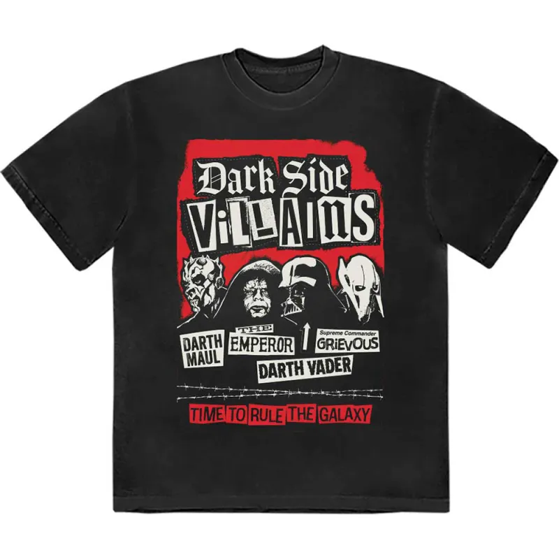 Star Wars Dark Side Villains T Shirt sold by Paradiso Clothing