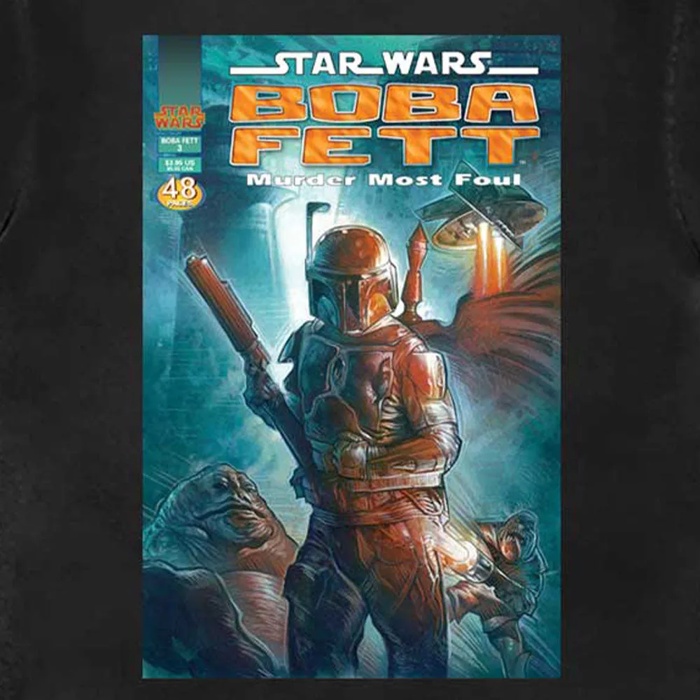 Star Wars Boba Fett Comic Cover T Shirt sold by Paradiso Clothing product image thumbnail 2