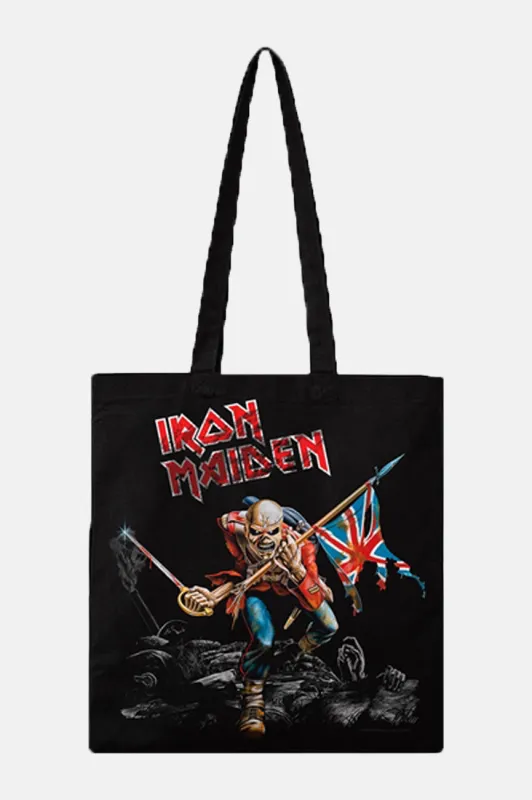 Iron Maiden The Trooper Tote Bag sold by Paradiso Clothing