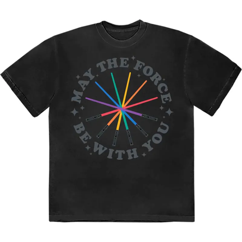 Star Wars Rainbow Sabers T Shirt sold by Paradiso Clothing