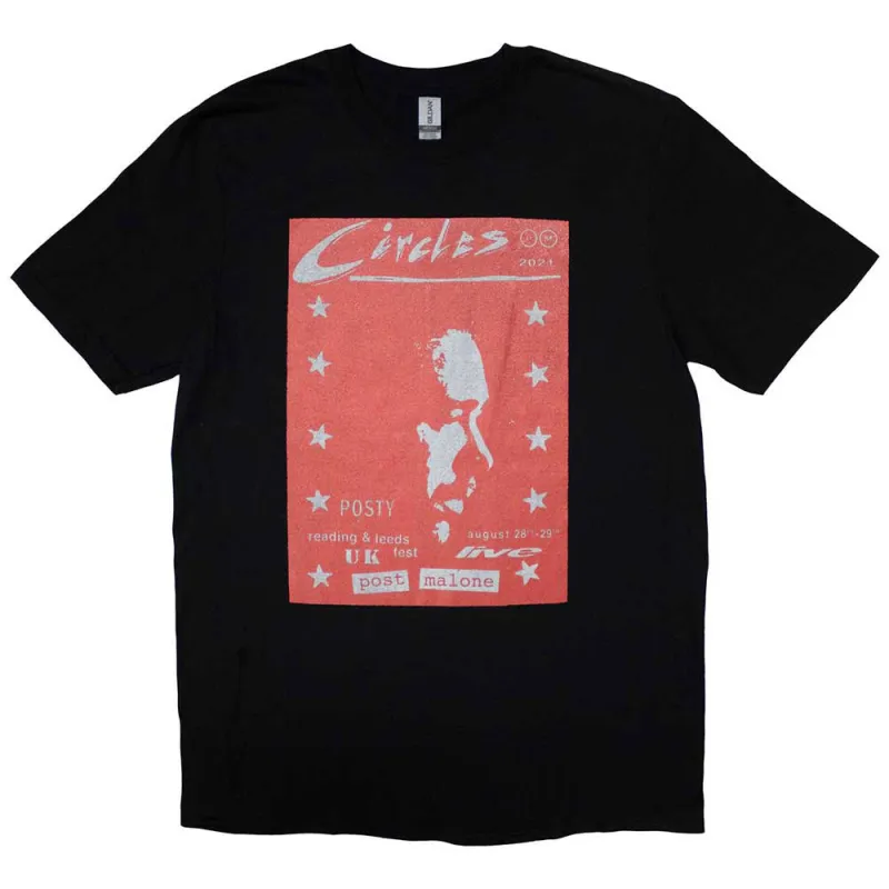 Post Malone Circles Live T Shirt made by Paradiso Clothing