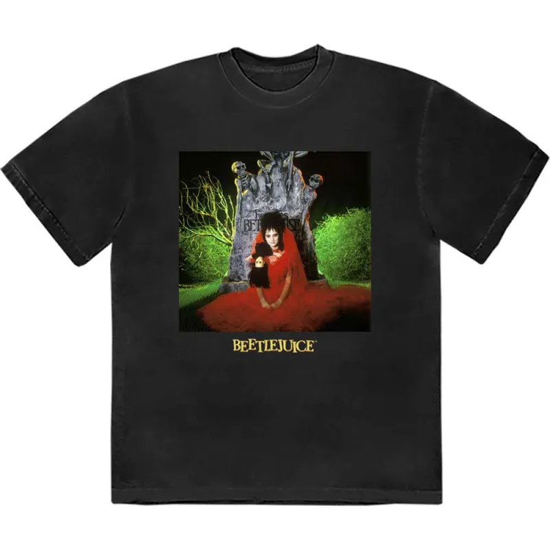 Beetlejuice Lydia Grave T Shirt sold by Paradiso Clothing