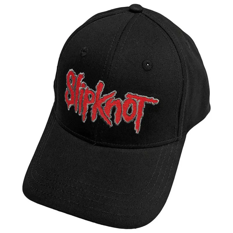 Slipknot Text Band Logo Baseball Cap sold by Paradiso Clothing