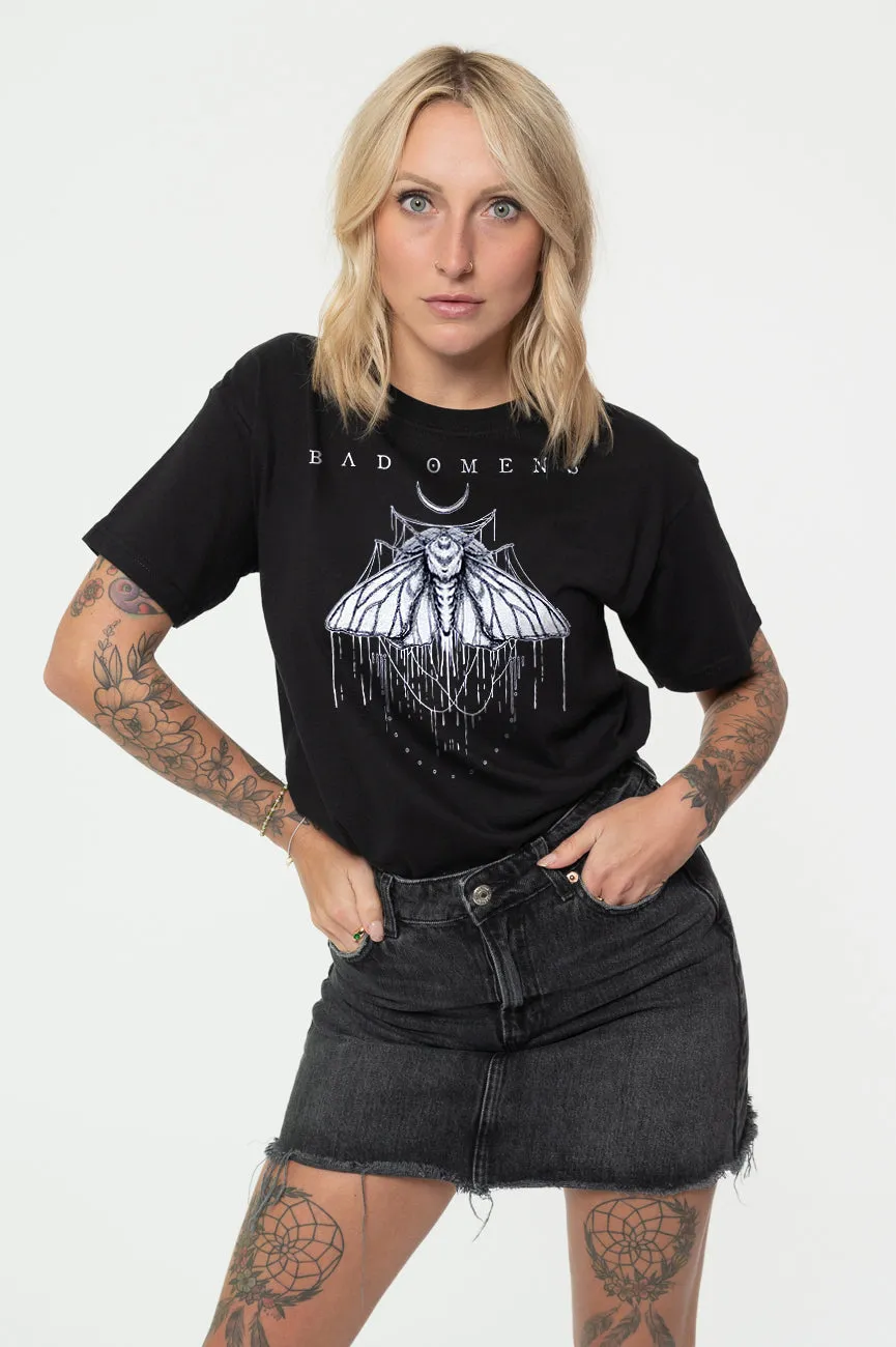 Bad Omens Band Logo Moth T Shirt sold by Paradiso Clothing