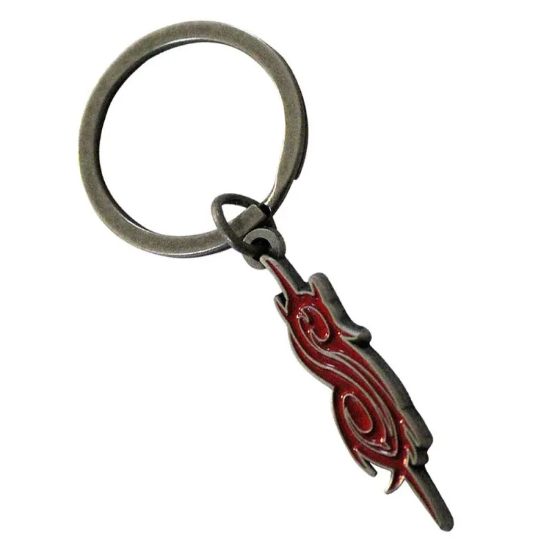 Slipknot Tribal S Band Logo Keyring Keychain sold by Paradiso Clothing