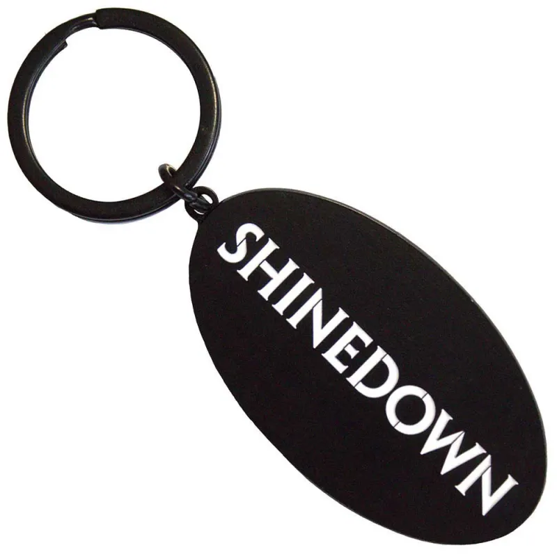 Shinedown Text Band Logo Keyring Keyring sold by Paradiso Clothing