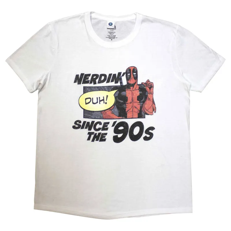 Deadpool Nerdin Since The 90s T Shirt made by Marvel