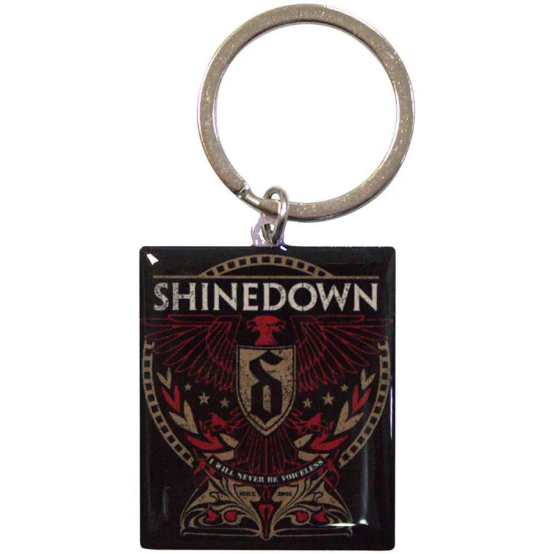 Shinedown I Will Never Be Voiceless Keyring Keyring made by Paradiso Clothing