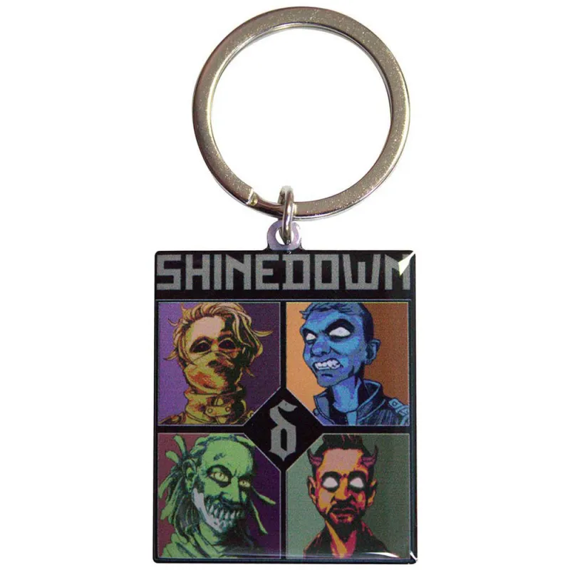 Shinedown Monsters Band Logo Keyring Keyring sold by Paradiso Clothing