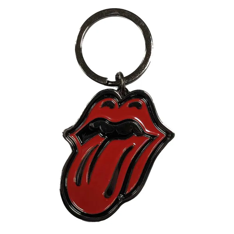 The Rolling Stones Classic Tongue Keyring Keyring sold by Paradiso Clothing