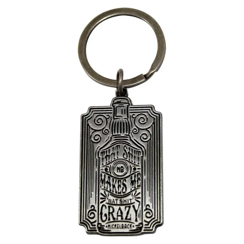 Nickelback Bat Band Logo Keyring Keychain sold by Paradiso Clothing