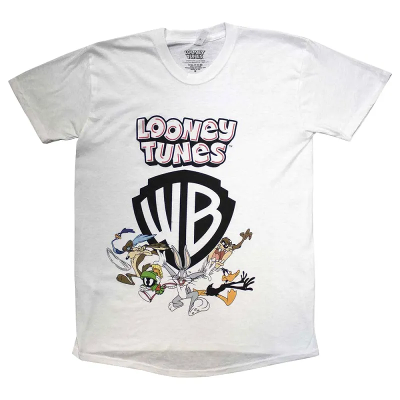 Looney Tunes Warner Bros Shield T Shirt sold by Paradiso Clothing