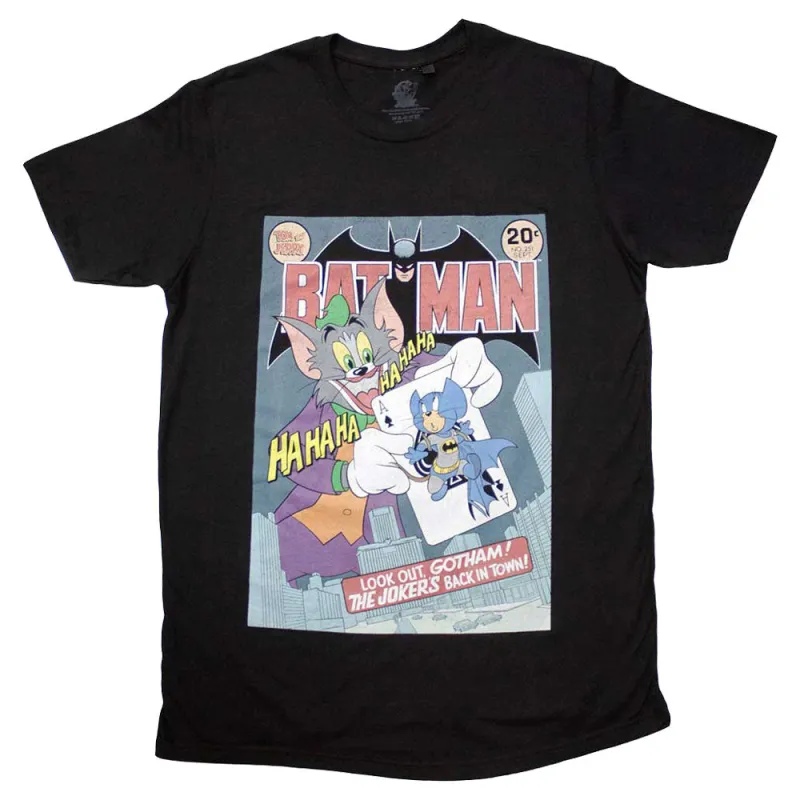 Tom And Jerry Batman Comic T Shirt made by Paradiso Clothing