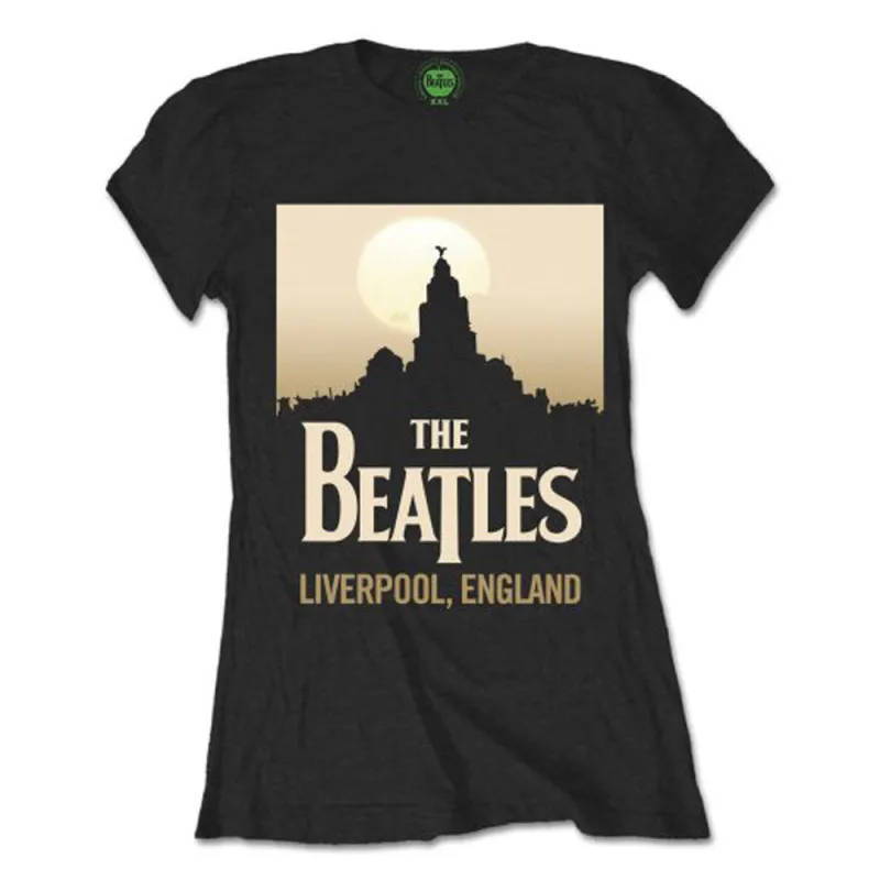 The Beatles Liverpool England Skinny Fit T Shirt sold by Paradiso Clothing