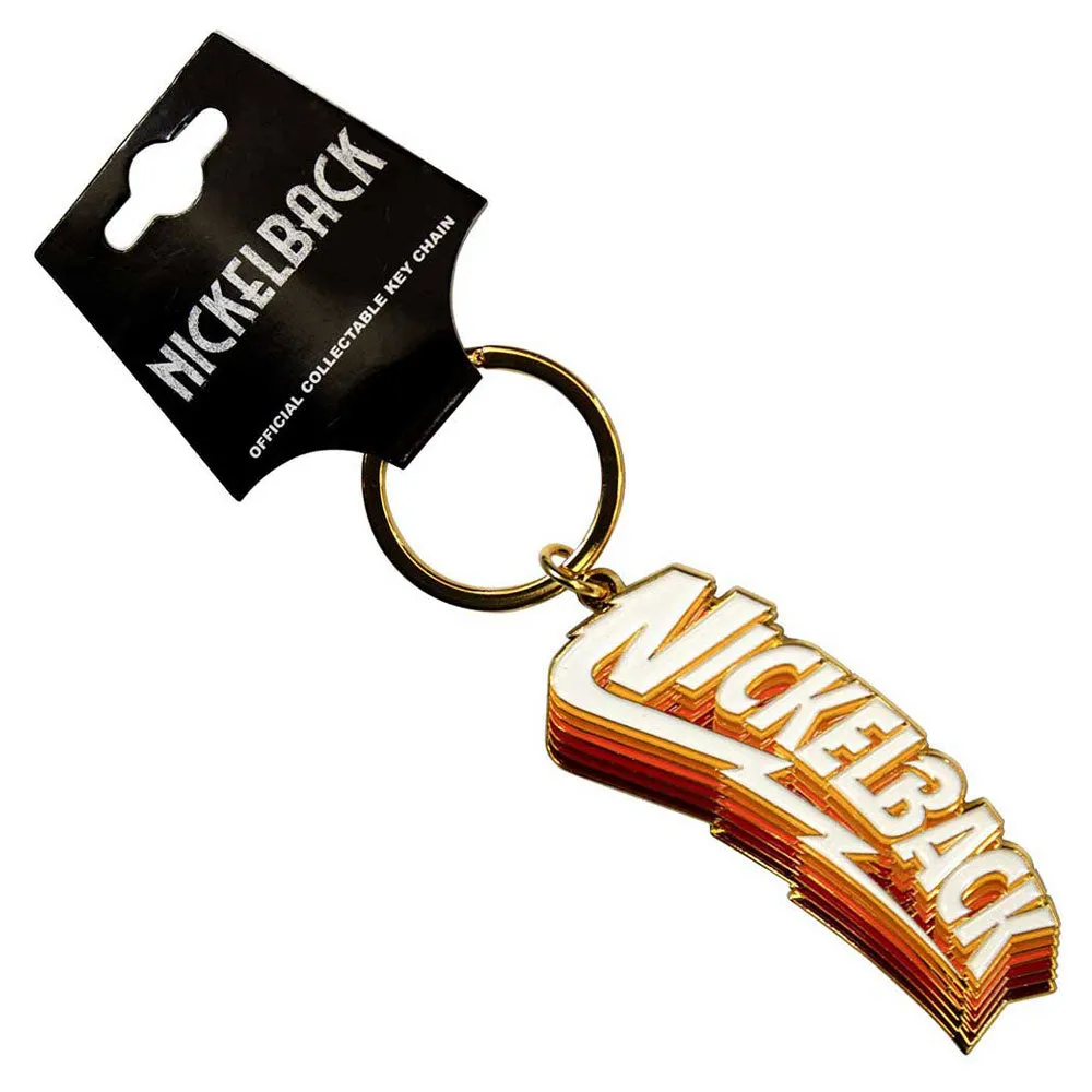 Nickelback Gradient Shadows Logo Keyring Keychain sold by Paradiso Clothing product image thumbnail 2