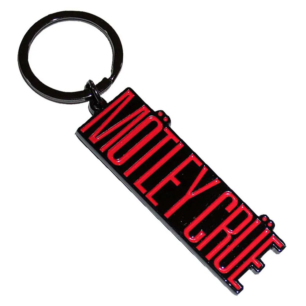 Motley Crue Band Logo Keyring Keychain sold by Paradiso Clothing