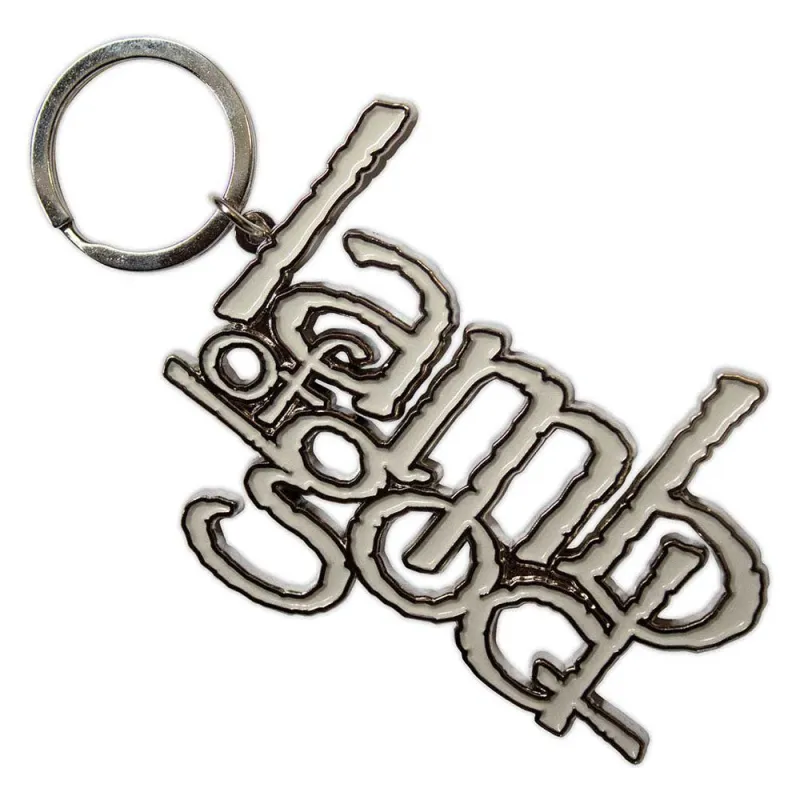 Lamb Of God Band Logo Keyring Keychain sold by Paradiso Clothing