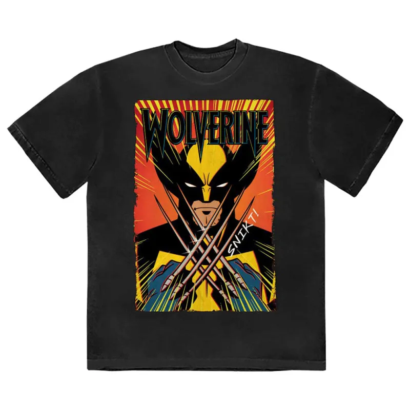 Wolverine Claws Marvel T Shirt sold by Paradiso Clothing