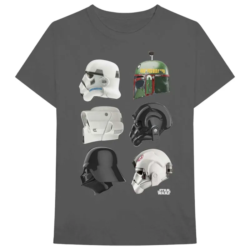 Star Wars Helmet Profiles T Shirt made by Star Wars