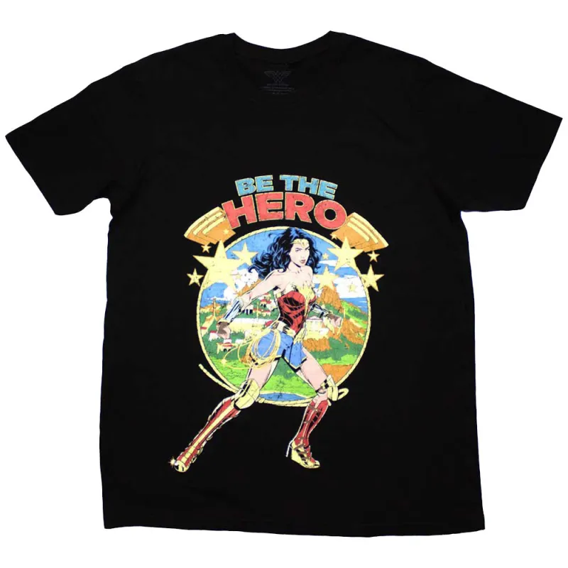 Wonder Woman Be The Hero T Shirt sold by Paradiso Clothing