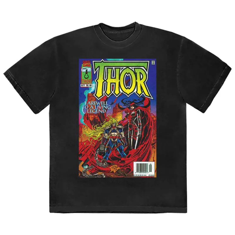 Thor Living Legend Comic Cover Marvel T Shirt sold by Paradiso Clothing