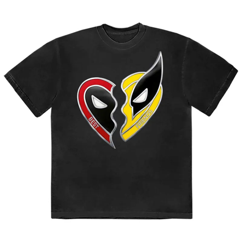 Deadpool And Wolverine Best Friends T Shirt sold by Paradiso Clothing