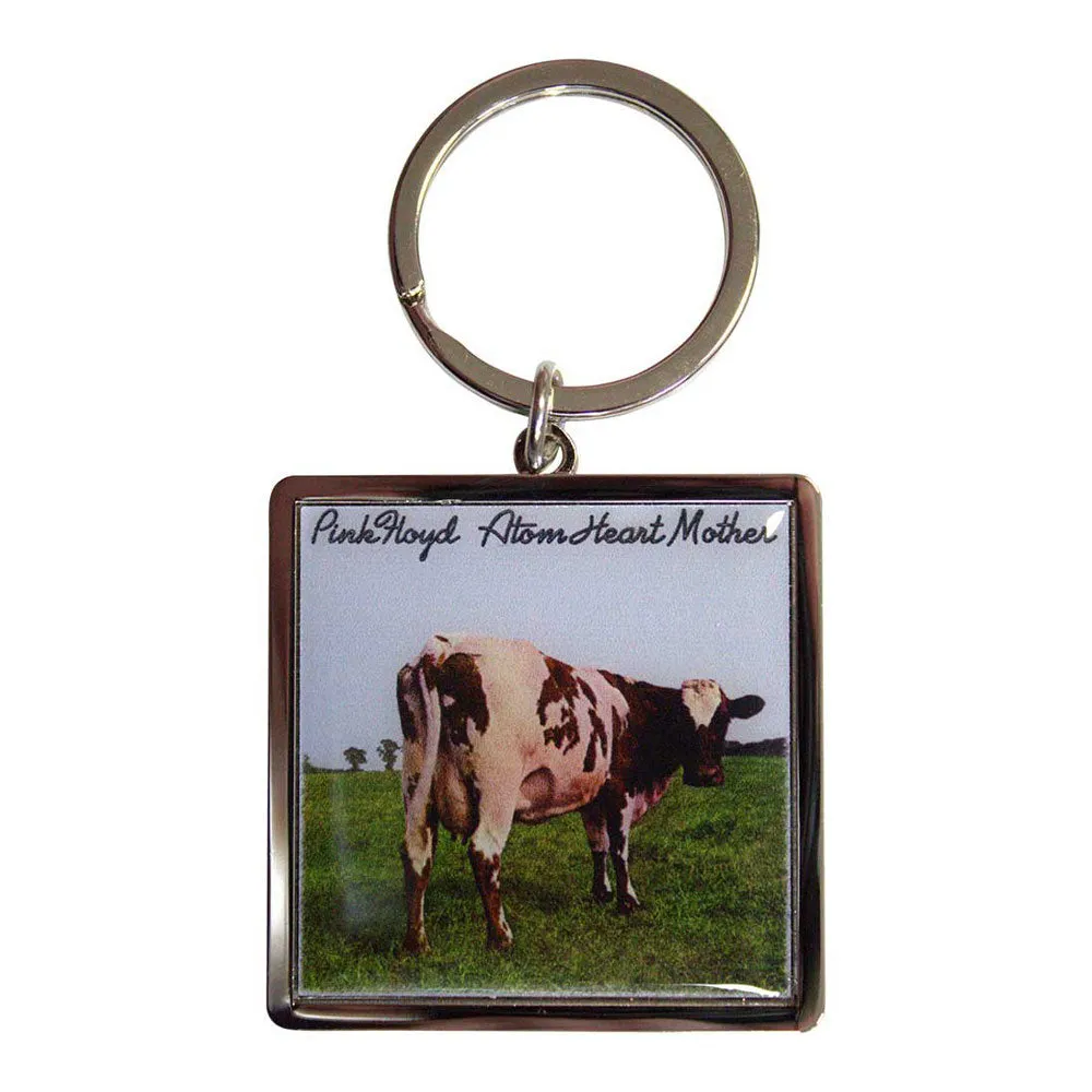 Pink Floyd Atom Heart Mother Keychain Keychain sold by Paradiso Clothing