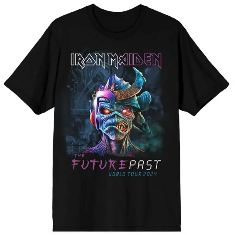 Iron Maiden The Future Past World Tour 24 T Shirt made by Paradiso Clothing