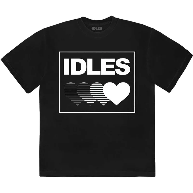 Idles Gradient Heart T Shirt sold by Paradiso Clothing