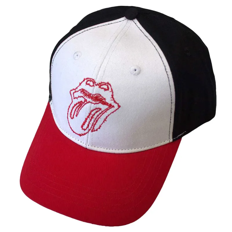 The Rolling Stones Classic Tongue Outline Strapback sold by Paradiso Clothing