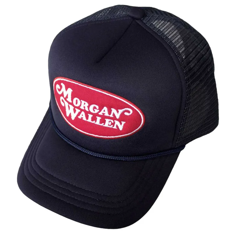 Morgan Wallen Oval Logo Trucker Cap sold by Paradiso Clothing