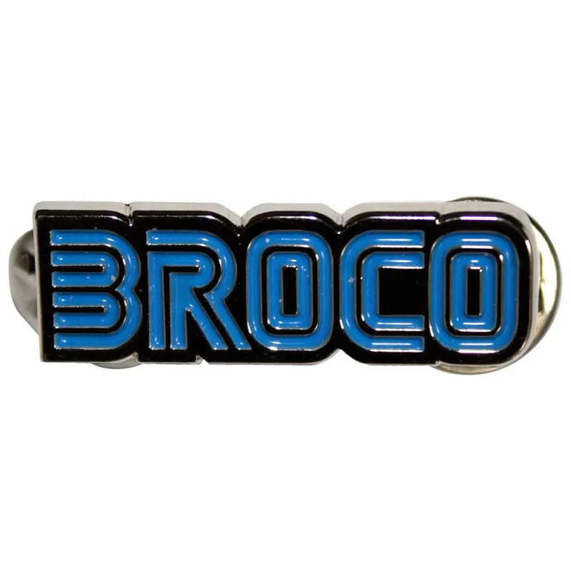 Don Broco Blue Logo Pin Badge made by Paradiso Clothing