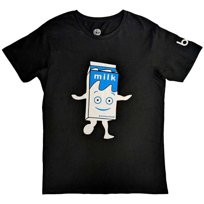 Blur Milky Band Logo T Shirt sold by Paradiso Clothing