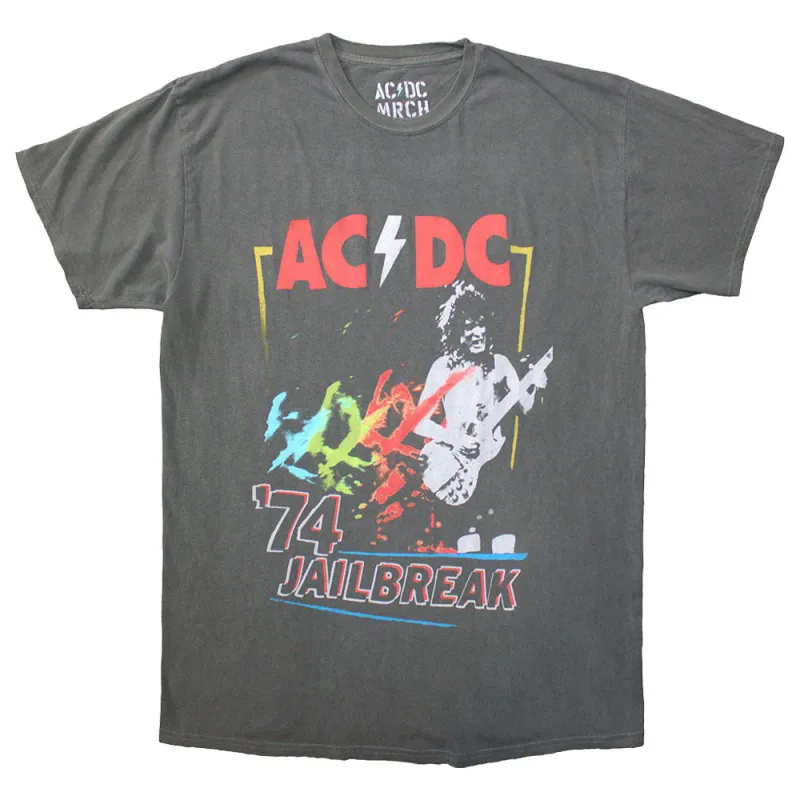AC/DC Vintage 1974 Jailbreak T Shirt sold by Paradiso Clothing